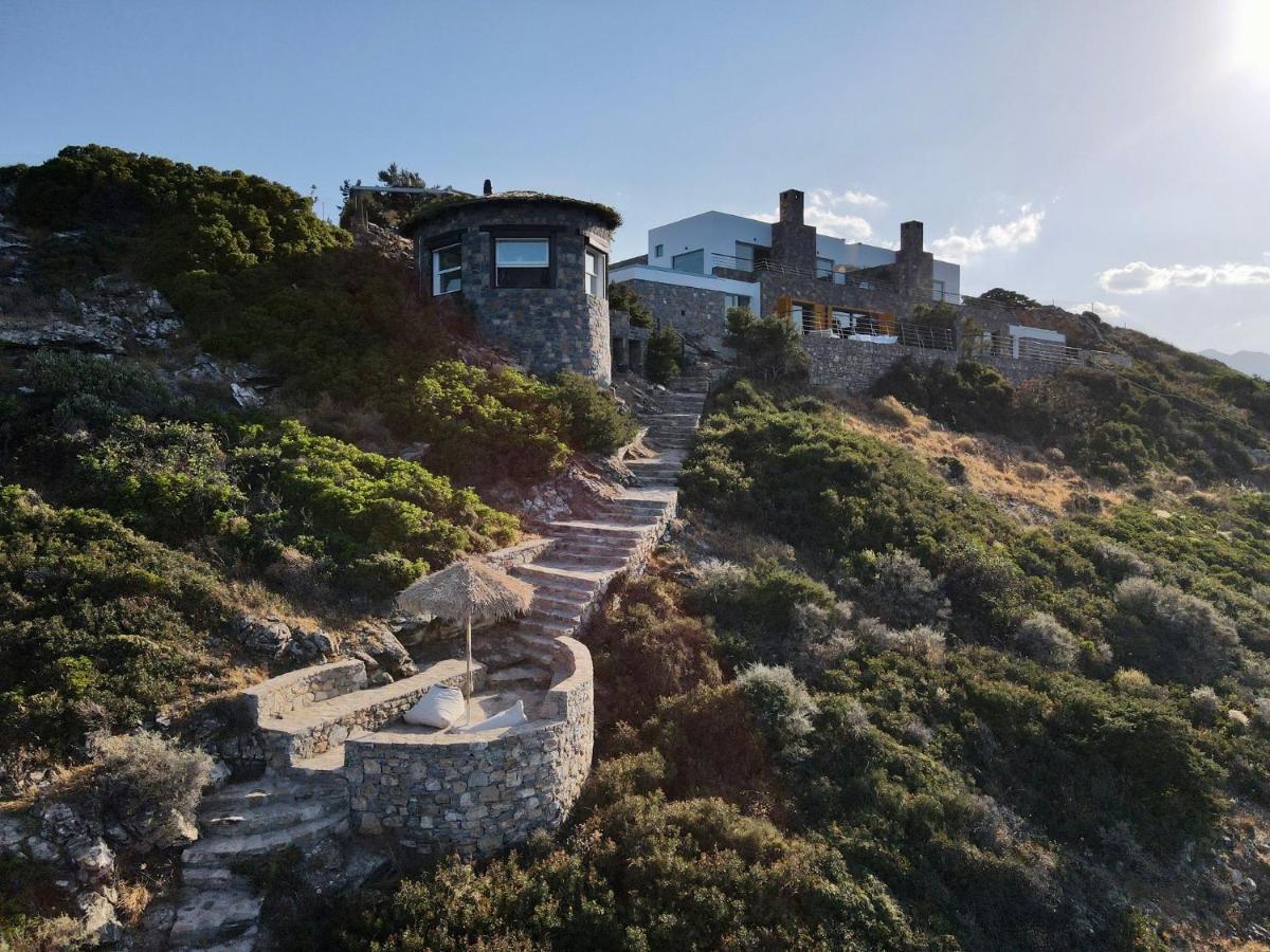 Villa Aiolos: Above The Sea, Within Agios Nikolaos Kültér fotó