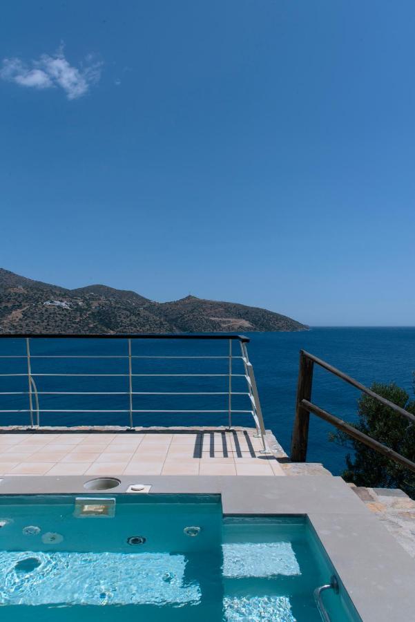 Villa Aiolos: Above The Sea, Within Agios Nikolaos Kültér fotó