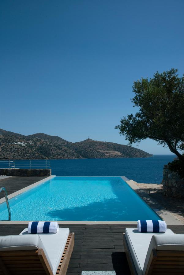 Villa Aiolos: Above The Sea, Within Agios Nikolaos Kültér fotó