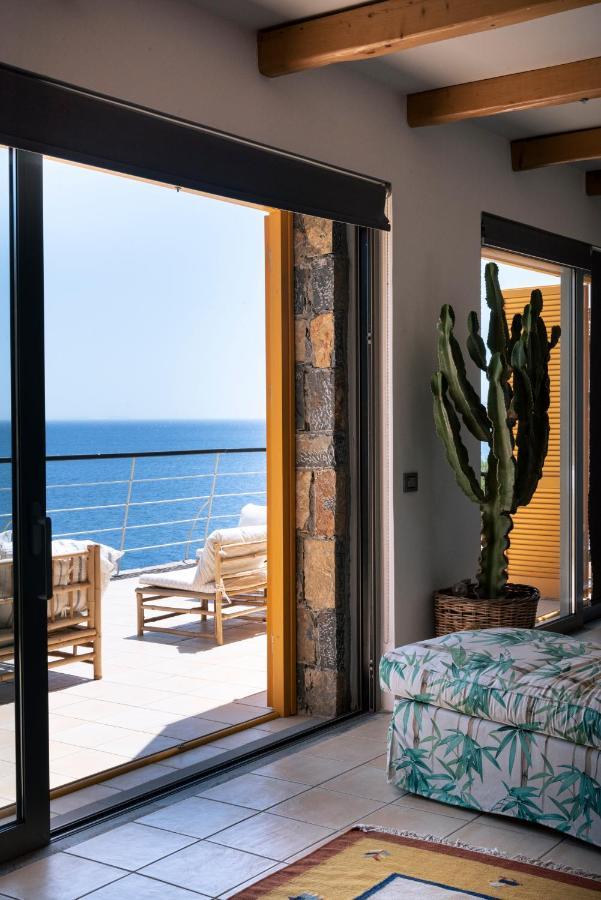 Villa Aiolos: Above The Sea, Within Agios Nikolaos Kültér fotó