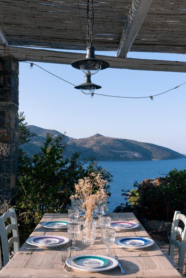 Villa Aiolos: Above The Sea, Within Agios Nikolaos Kültér fotó
