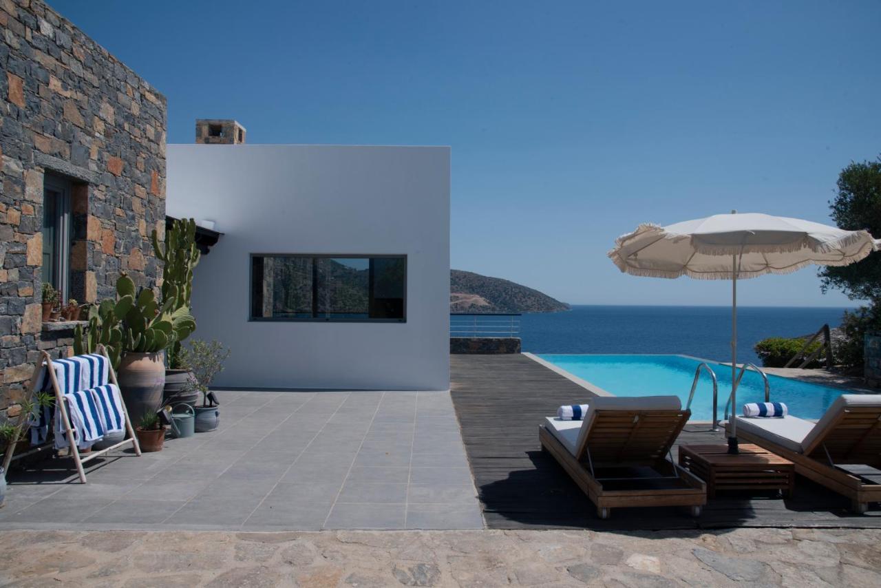 Villa Aiolos: Above The Sea, Within Agios Nikolaos Kültér fotó