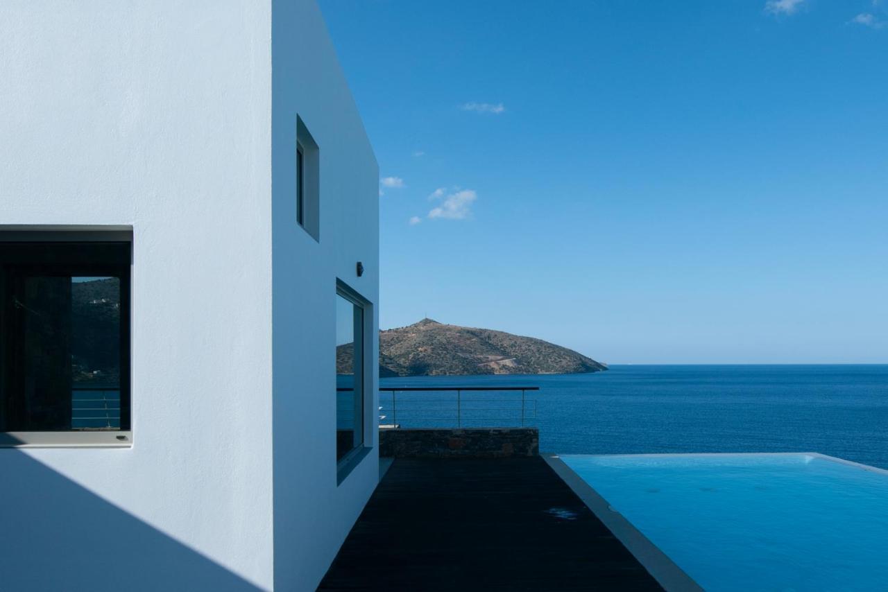 Villa Aiolos: Above The Sea, Within Agios Nikolaos Kültér fotó