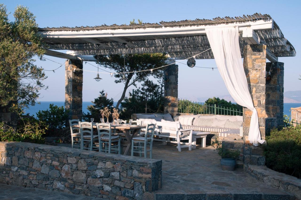 Villa Aiolos: Above The Sea, Within Agios Nikolaos Kültér fotó