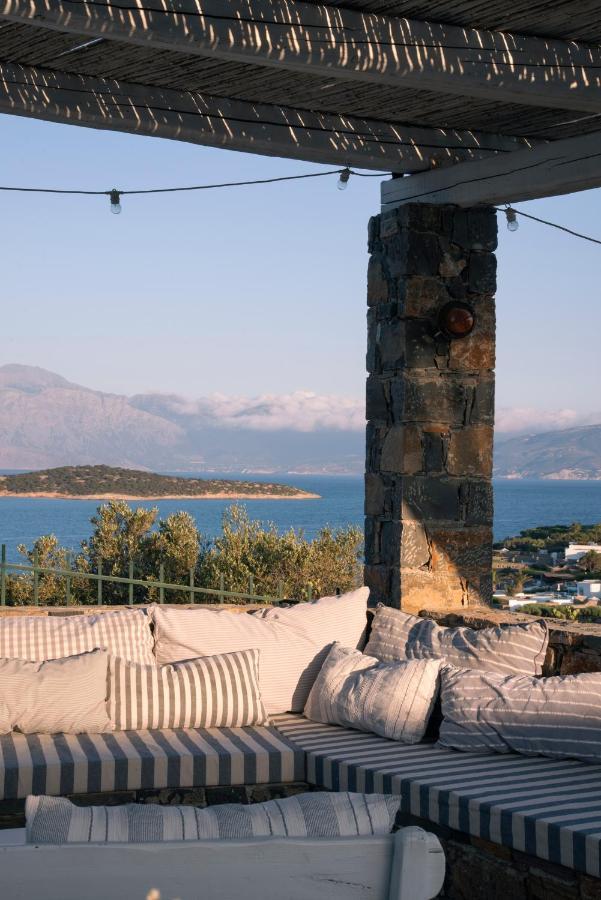 Villa Aiolos: Above The Sea, Within Agios Nikolaos Kültér fotó